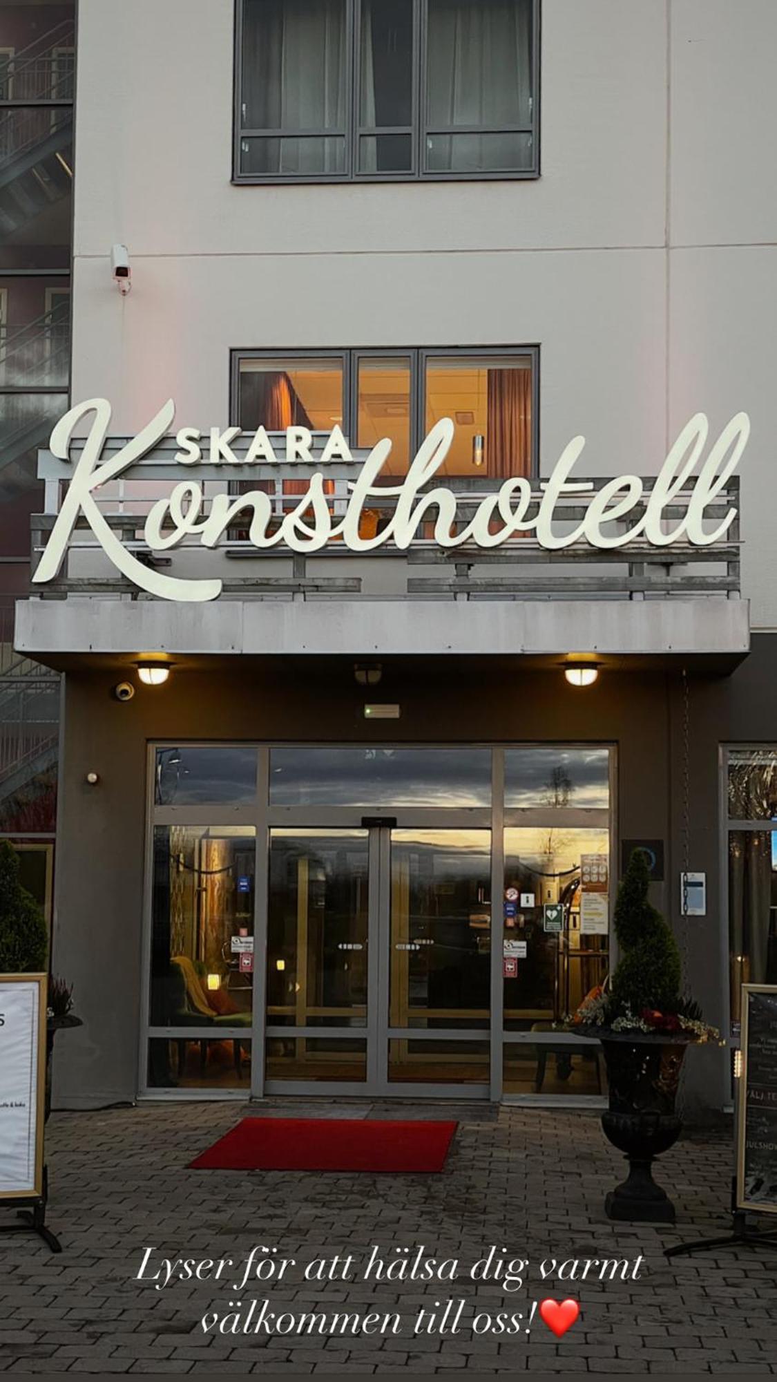 Skara Konsthotell Exterior foto